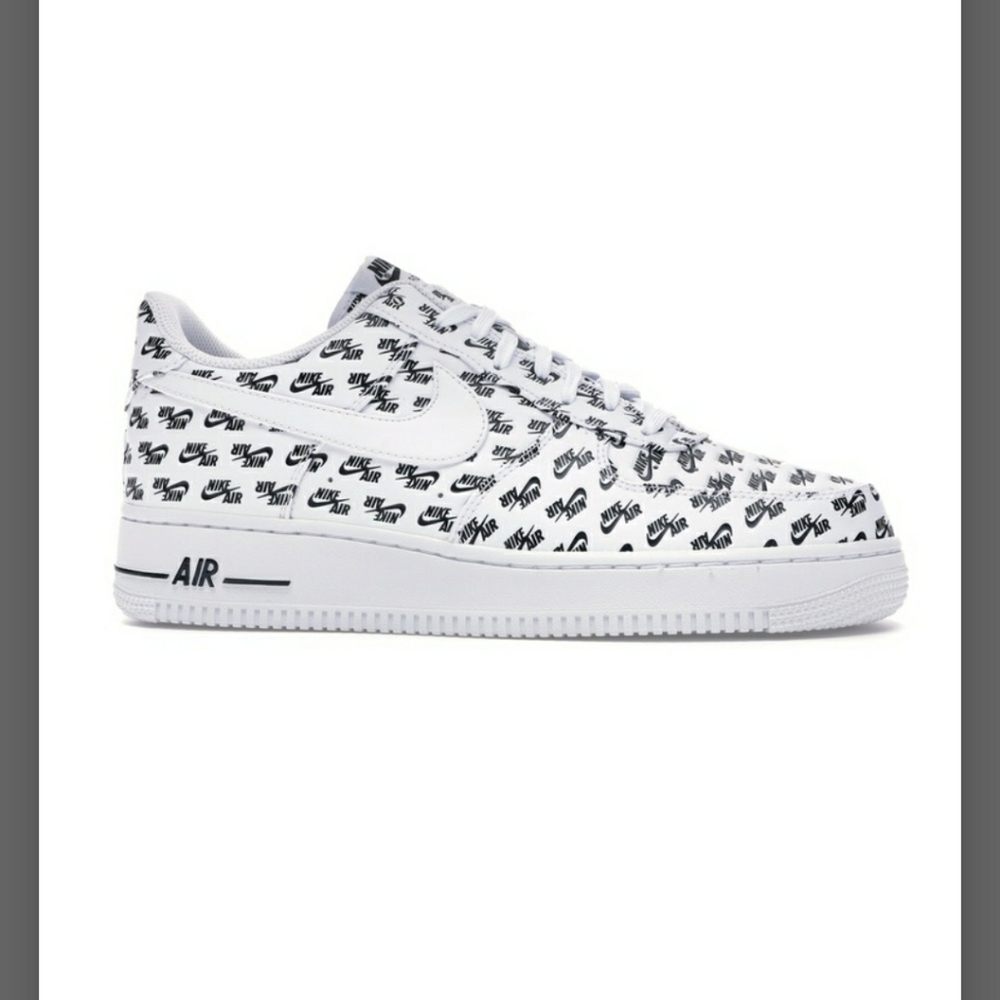 Air Force 1 QS 07 embossed logo all over